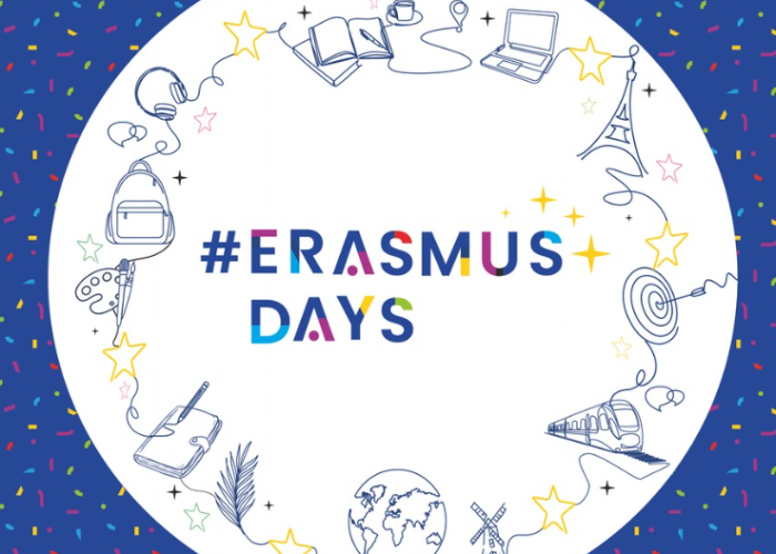 banni&egrave;re indiquant le titre de l'&eacute;v&eacute;nement eramsus days