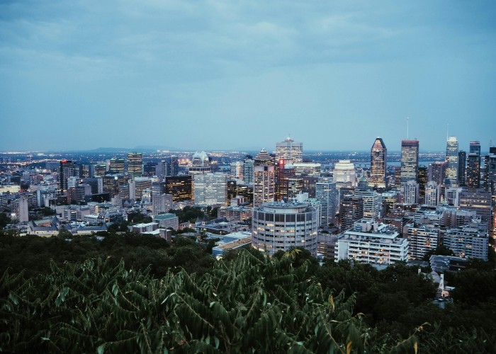 Vue a&eacute;rienne de Montreal &copy; C&eacute;line Chamiot-Poncet&lrm;